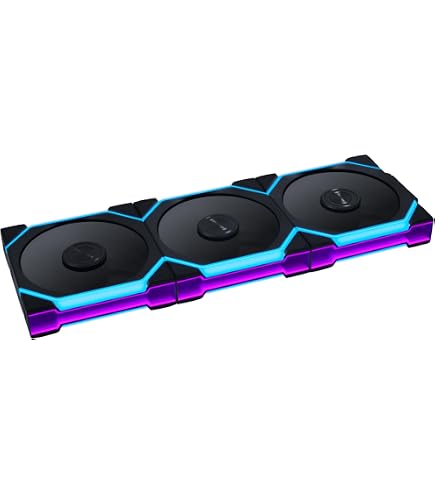 Amazon.com: Lian Li UNI Fan SL-Infinity 120 RGB Triple Pack with